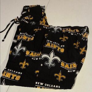 Team Apparel Black and Gold Pajama Pants